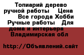 Топиарий-дерево ручной работы. › Цена ­ 900 - Все города Хобби. Ручные работы » Для дома и интерьера   . Владимирская обл.